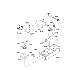 Control Panel Diagram and Parts List for 076198-00  Briggs and Stratton Generator